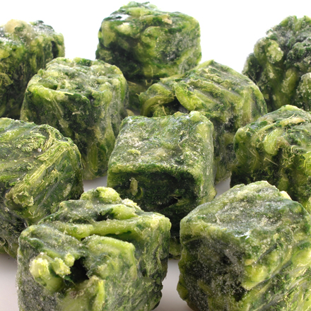 Chard, cubed, deep-frozen