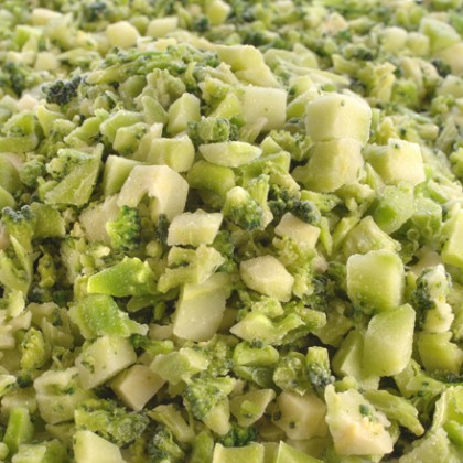 Broccoli, cubed, deep frozen
