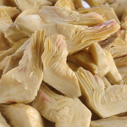 Artichoke wedges, deep-frozen