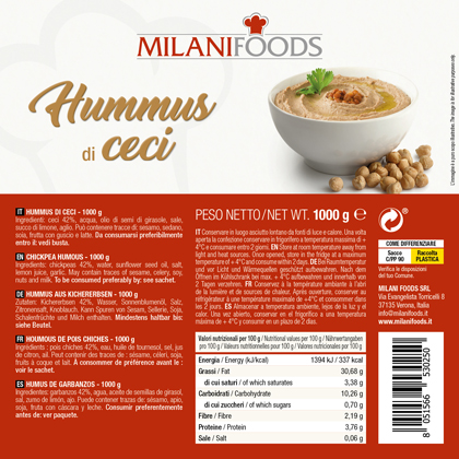 Hummus di ceci