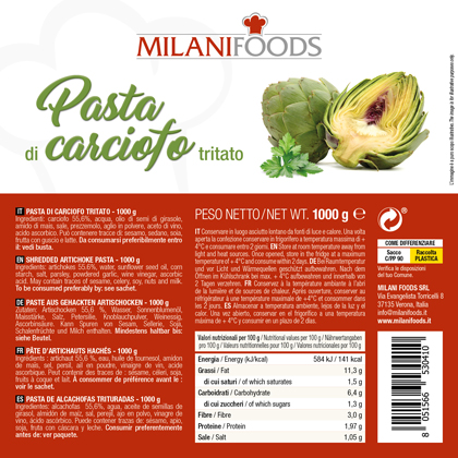 Pasta di carciofo tritato