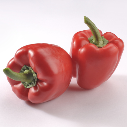 Red peppers, grilled