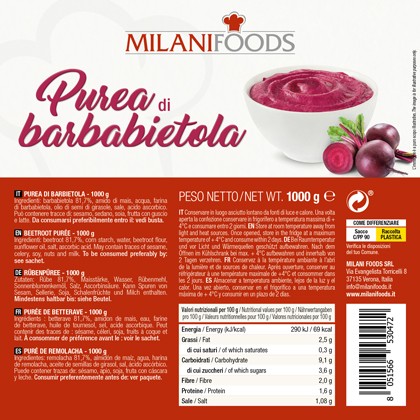Purea di barbabietola