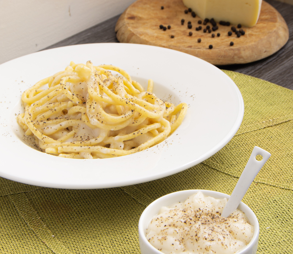 Nuova salsa Cacio e Pepe